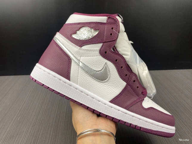 Reps TBK High 1 Air 555088-611 Jordan OG Bordeaux 0805
